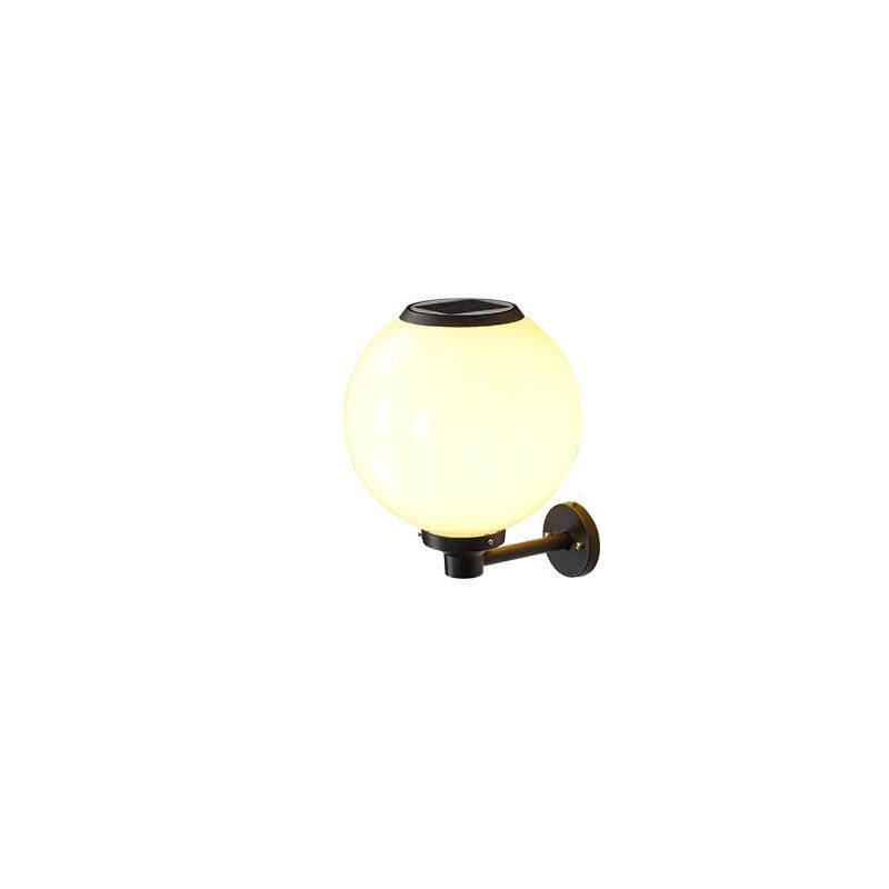 Luminária externa solar resistente à água para áreas externas