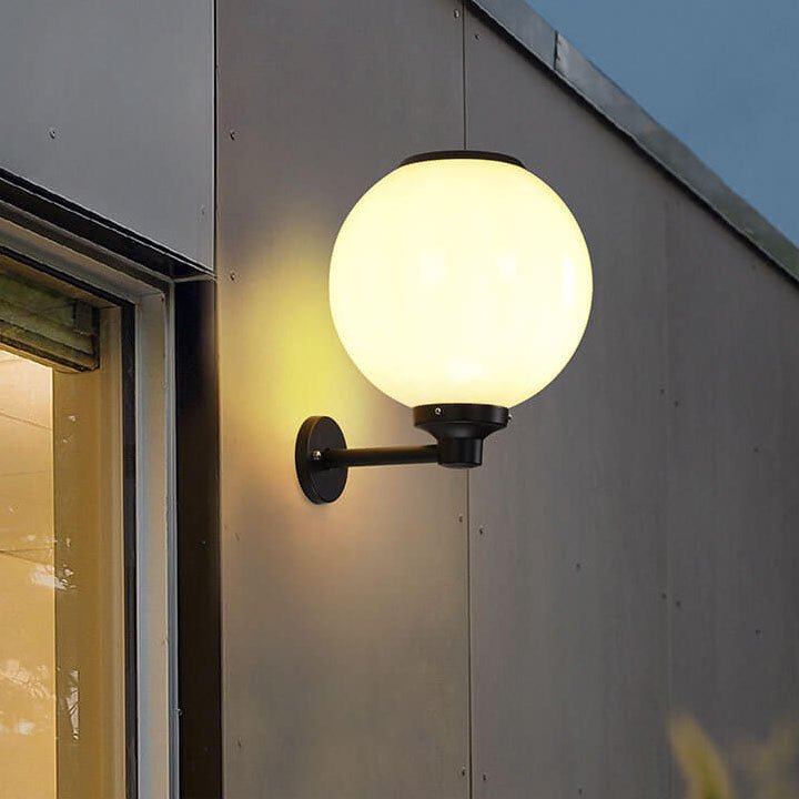Luminária externa solar resistente à água para áreas externas