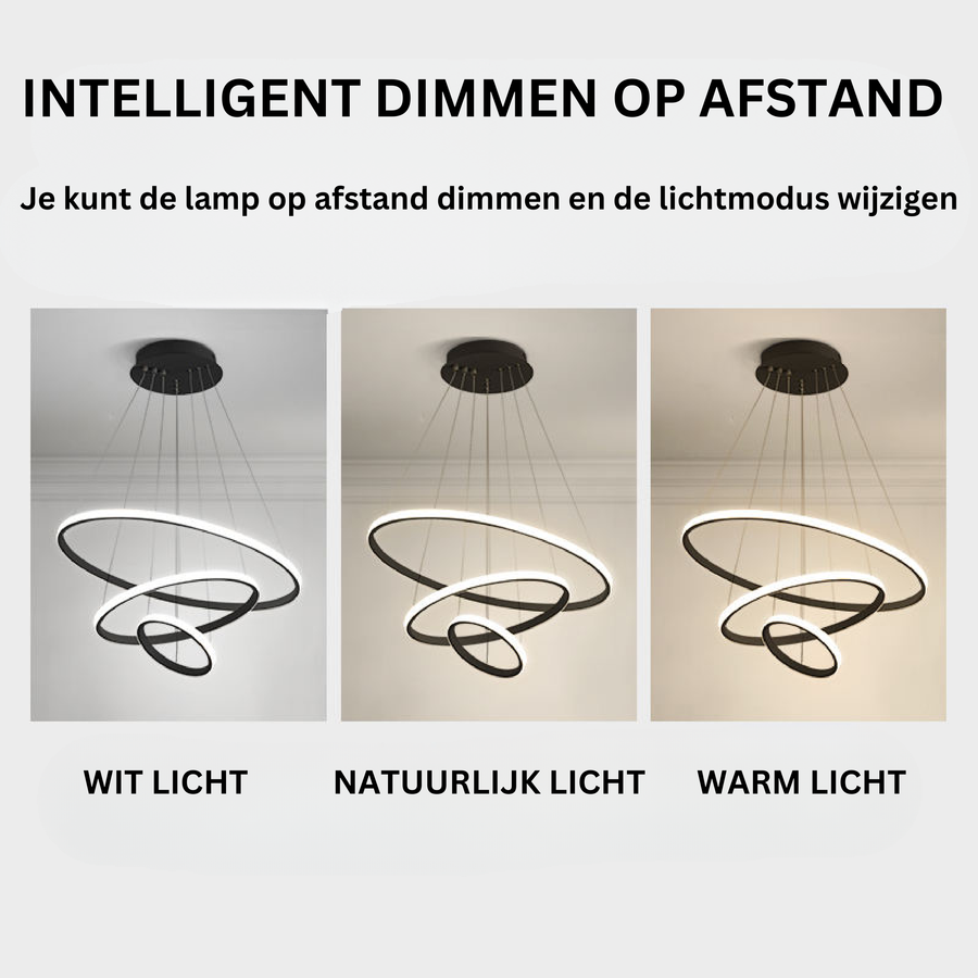 Lustre ArishaLight™ - Luminária de teto contemporânea e sofisticada