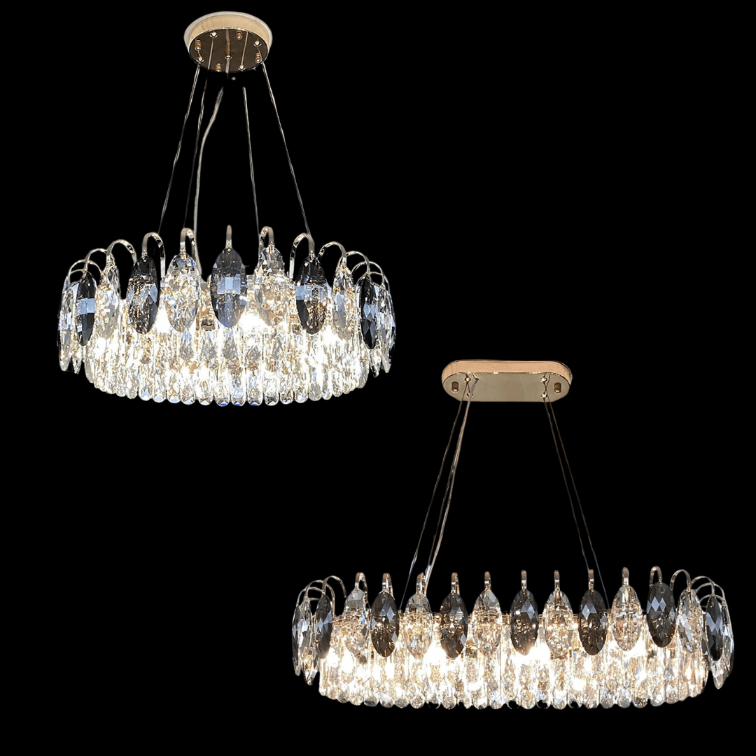 Lustre Brilhante em Cristal K9 de Luxo