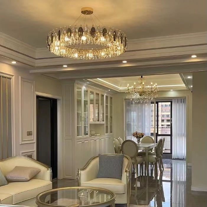 Lustre Brilhante em Cristal K9 de Luxo