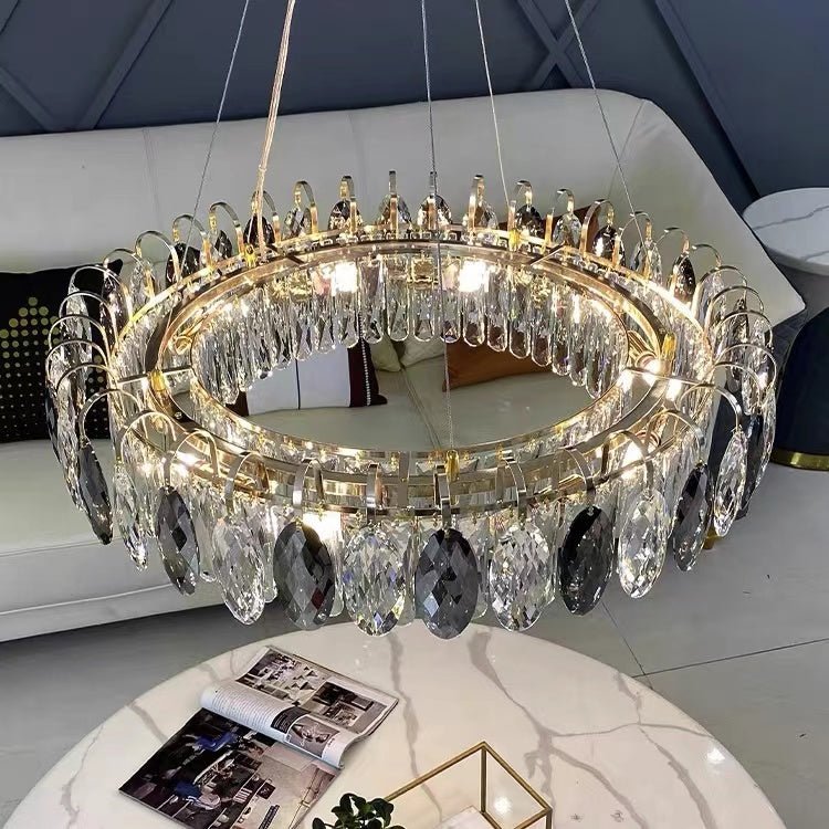 Lustre Brilhante em Cristal K9 de Luxo