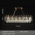 Lustre Brilhante em Cristal K9 de Luxo