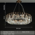 Lustre Brilhante em Cristal K9 de Luxo