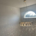 Lustre Brilhante em Cristal K9 de Luxo