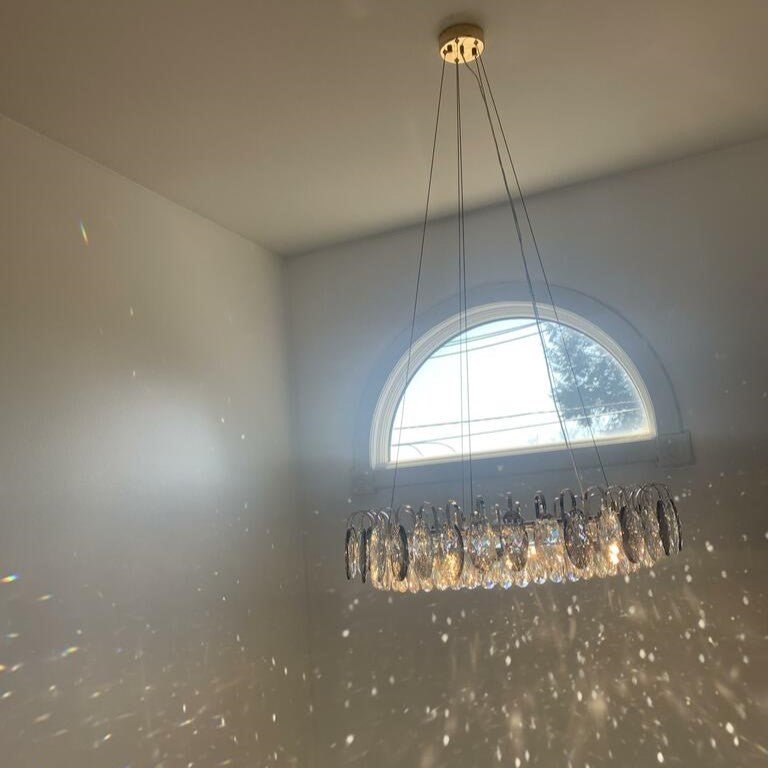Lustre Brilhante em Cristal K9 de Luxo