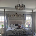 Lustre Brilhante em Cristal K9 de Luxo
