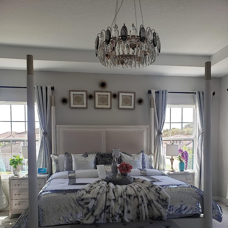 Lustre Brilhante em Cristal K9 de Luxo