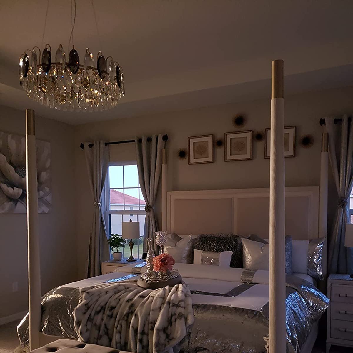 Lustre Brilhante em Cristal K9 de Luxo