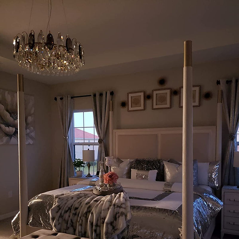 Lustre Brilhante em Cristal K9 de Luxo