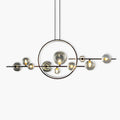 Lustre Celestial | Lustres de Cristal Preto 140cm