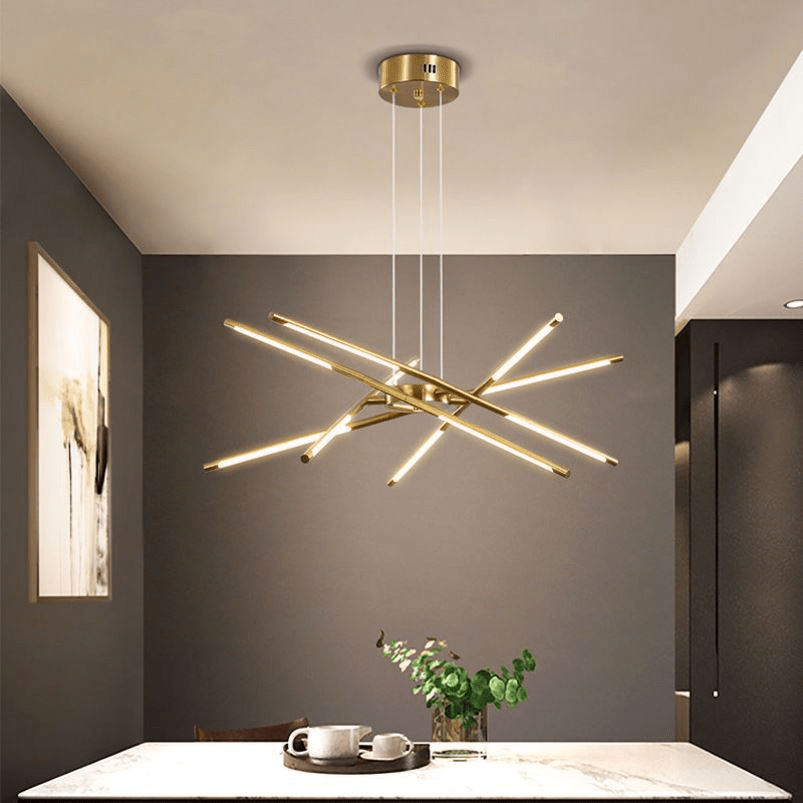Lustre Dourado Elegante