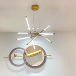 Lustre Dourado Elegante