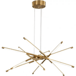 Lustre Dourado Elegante