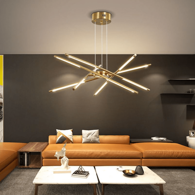 Lustre Dourado Elegante