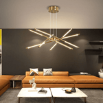 Lustre Dourado Elegante