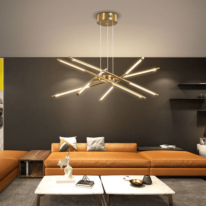 Lustre Dourado Elegante