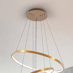 Lustre Elegante com 3 Aros - Yumanira