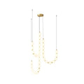 Lustre Elegante de Colar Branco