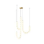 Lustre Elegante de Colar Branco