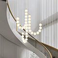 Lustre Elegante de Colar Branco