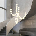 Lustre Elegante de Colar Branco