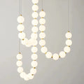 Lustre Elegante de Colar Branco