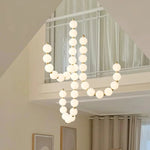 Lustre Elegante de Colar Branco