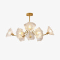 Lustre Floral de Vidro Kalin