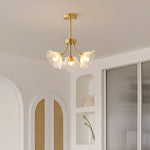 Lustre Floral de Vidro Kalin