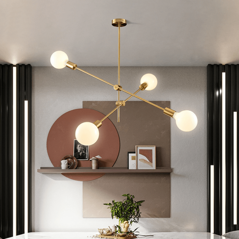 Lustre Lucca Estilo Sputnik dos Anos 50
