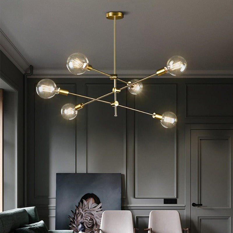 Lustre Lucca Estilo Sputnik dos Anos 50