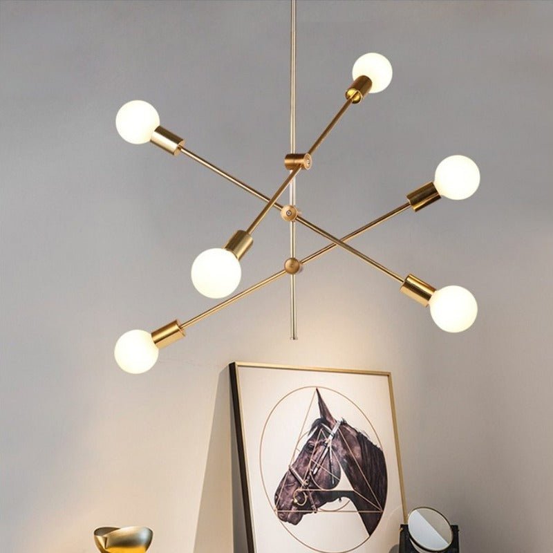 Lustre Lucca Estilo Sputnik dos Anos 50