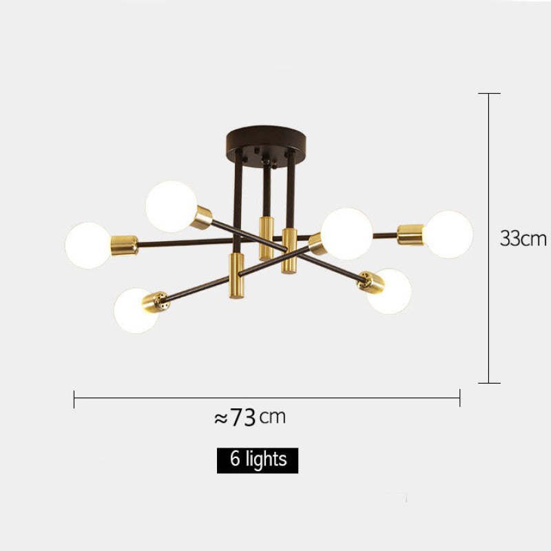 Lustre Orbital | Cúpula de Vidro