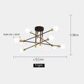 Lustre Orbital | Cúpula de Vidro