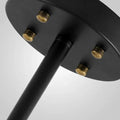 Lustre Sputnik de Vidro Bolha com Design Bifurcado