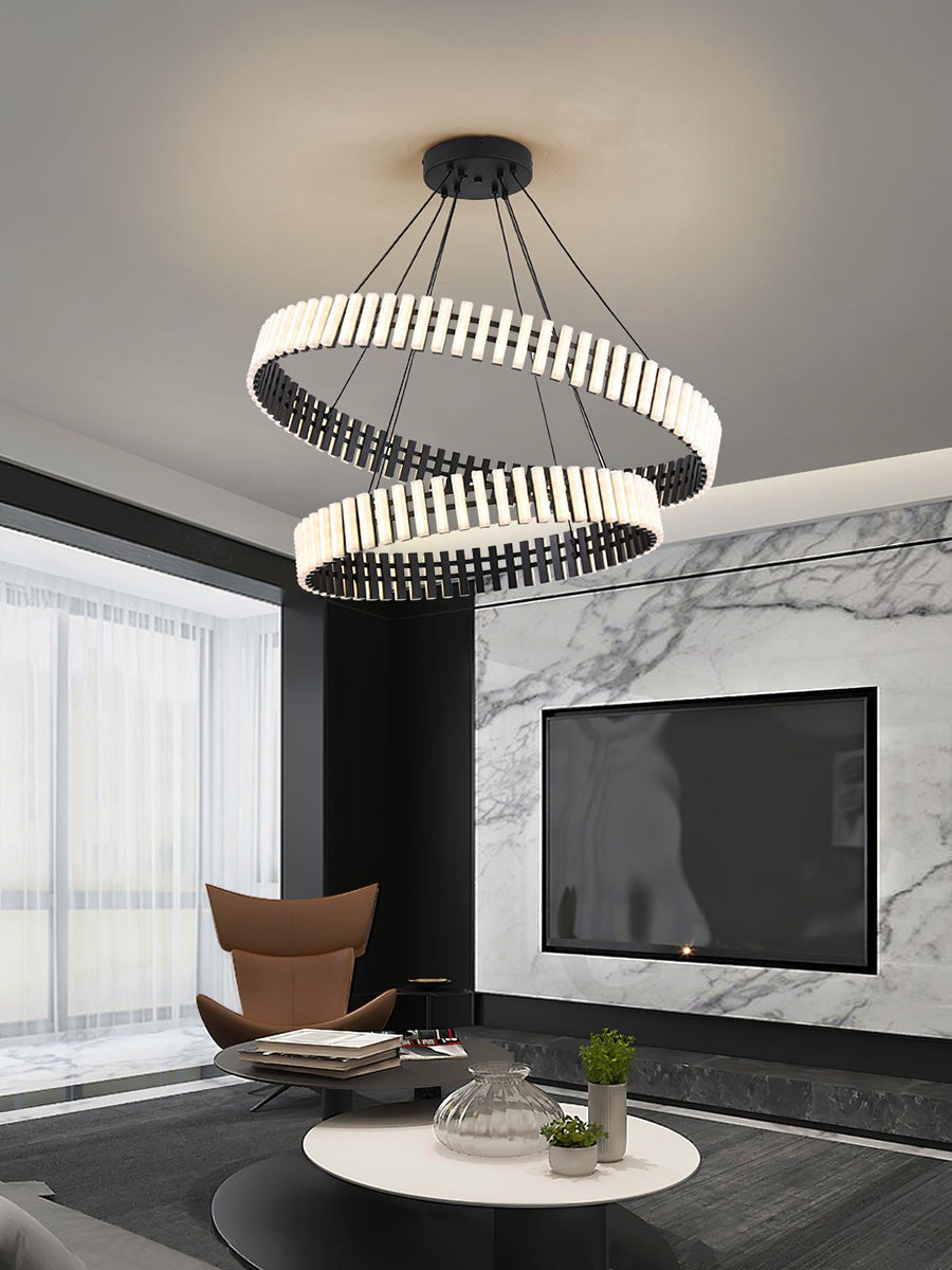 Lustre Suspenso com Iluminação LED