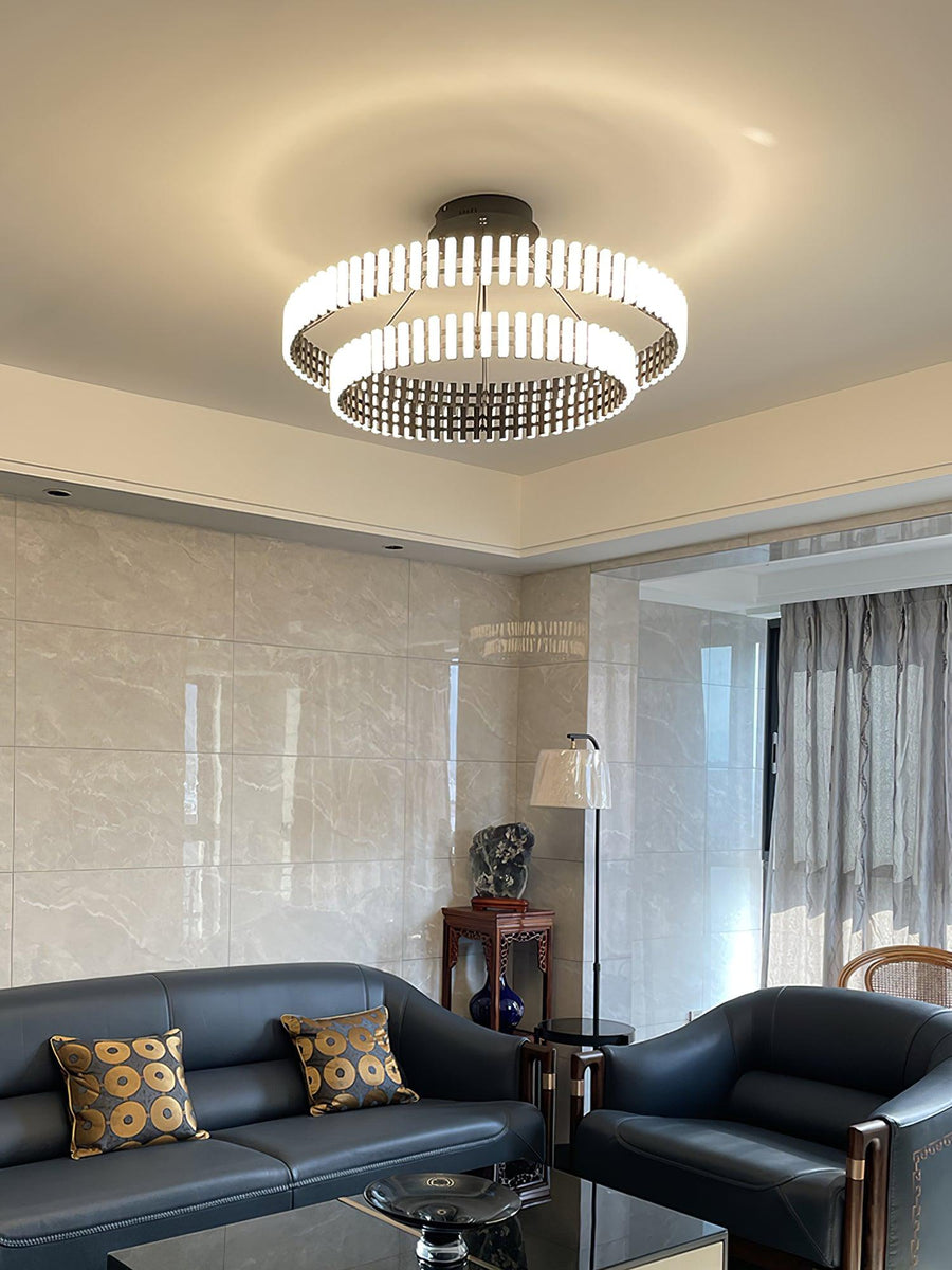 Lustre Suspenso com Iluminação LED