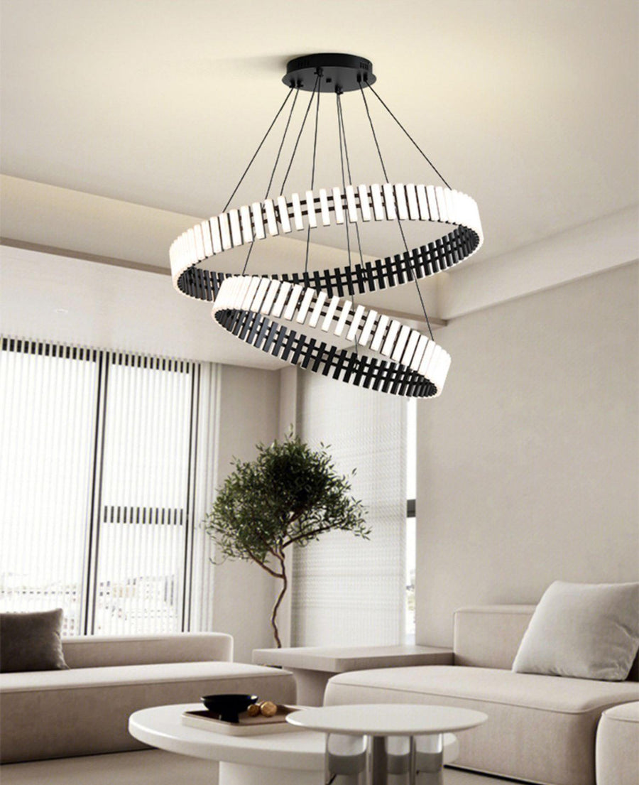 Lustre Suspenso com Iluminação LED