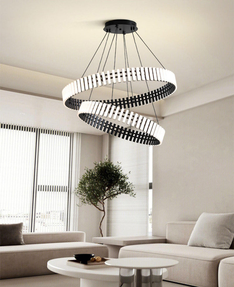 Lustre Suspenso com Iluminação LED