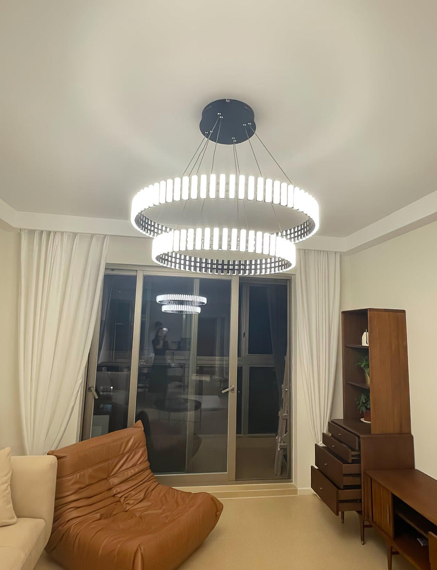 Lustre Suspenso com Iluminação LED