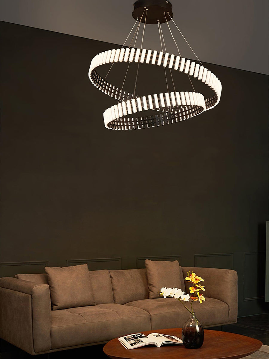 Lustre Suspenso com Iluminação LED