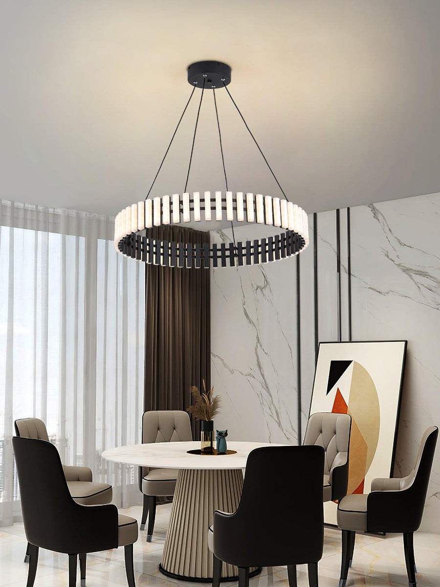Lustre Suspenso com Iluminação LED
