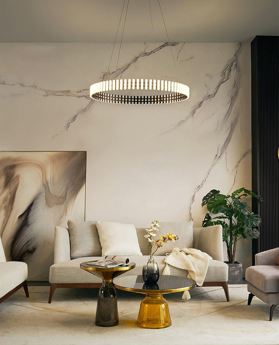 Lustre Suspenso com Iluminação LED