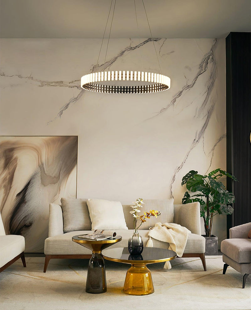 Lustre Suspenso com Iluminação LED
