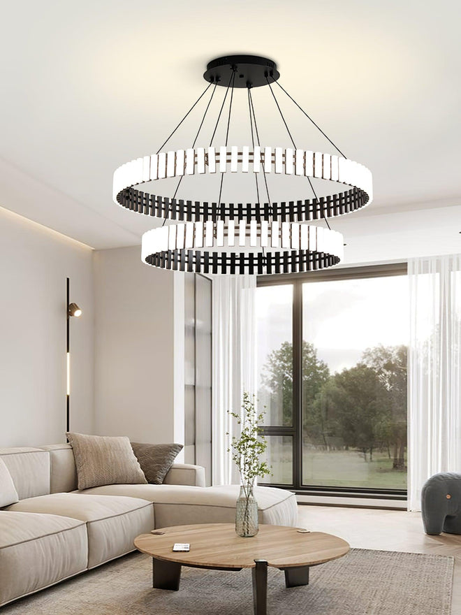 Lustre Suspenso com Iluminação LED