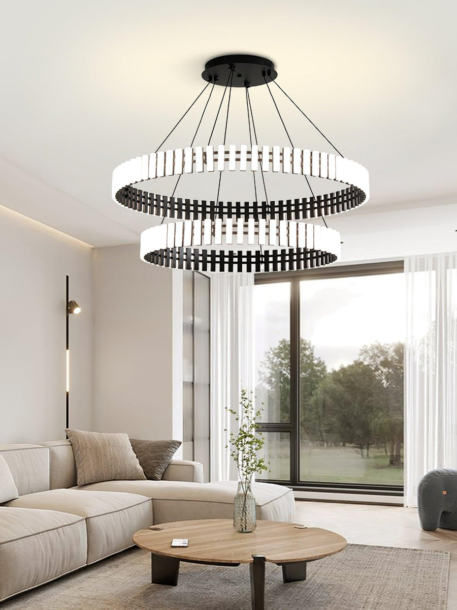 Lustre Suspenso com Iluminação LED