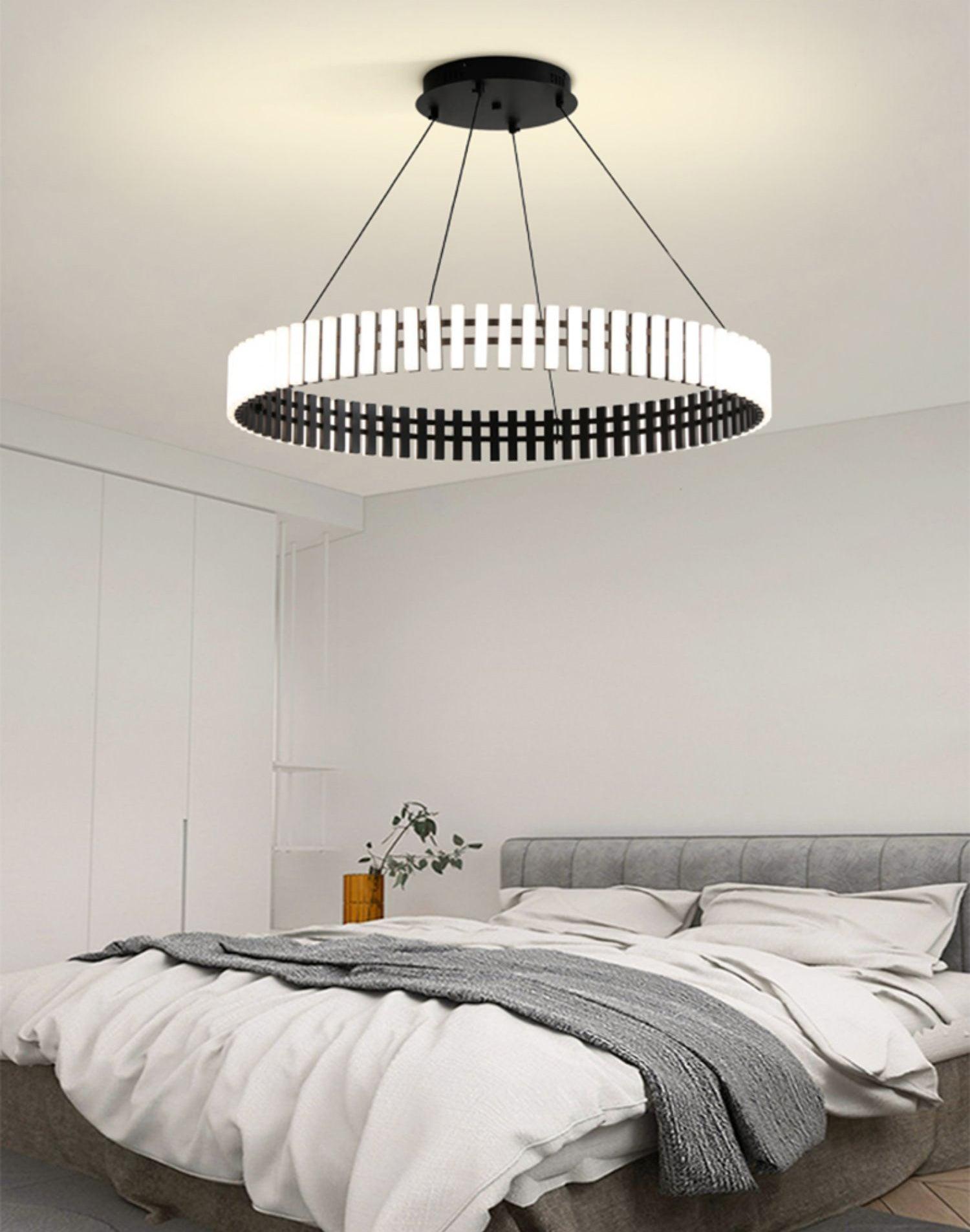 Lustre Suspenso com Iluminação LED