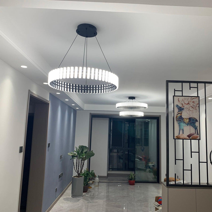 Lustre Suspenso com Iluminação LED