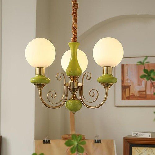 Lustre contemporâneo em onyx
